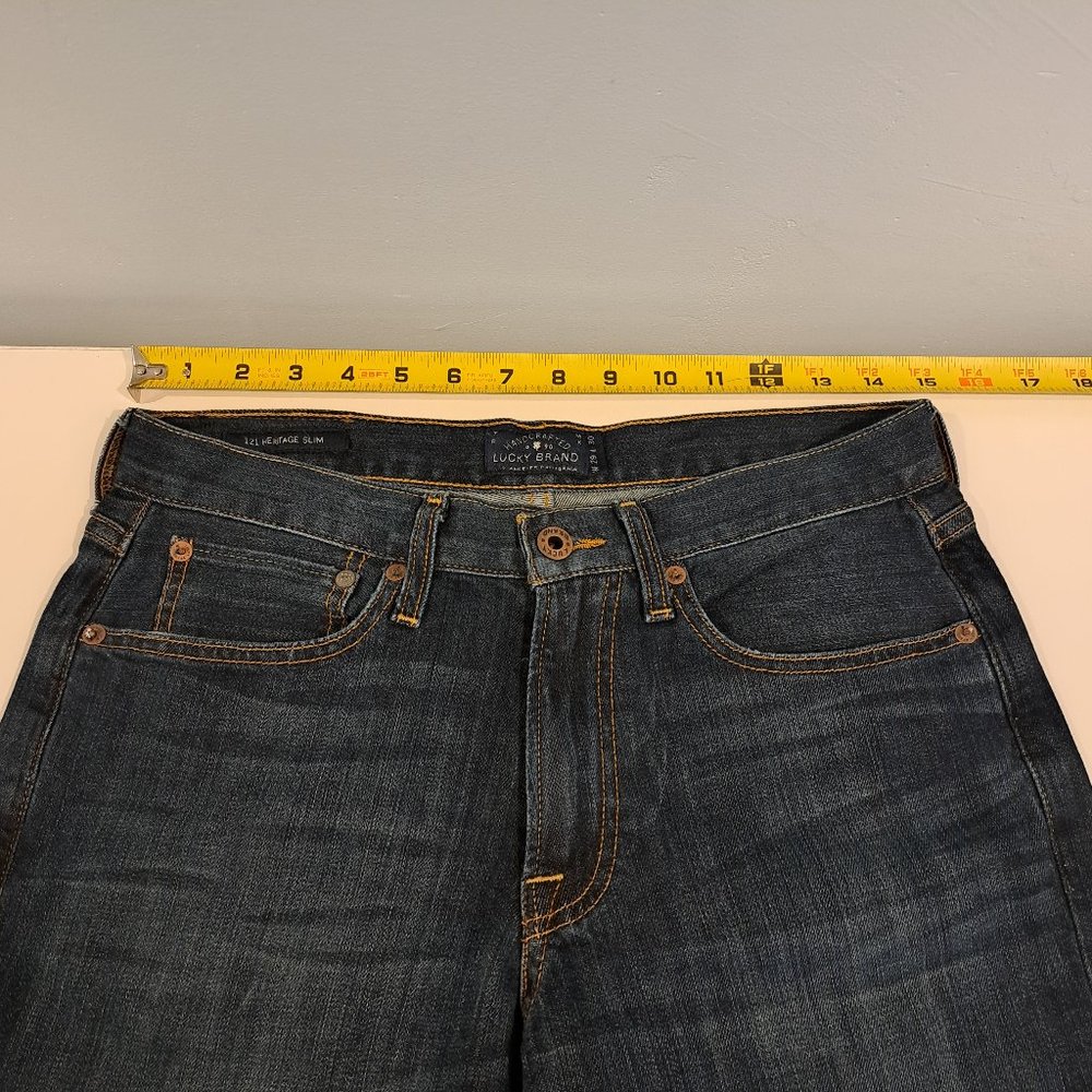 Lucky Brand 121 Heritage Slim Fit men's 29x30 jeans - Picture 14 of 16